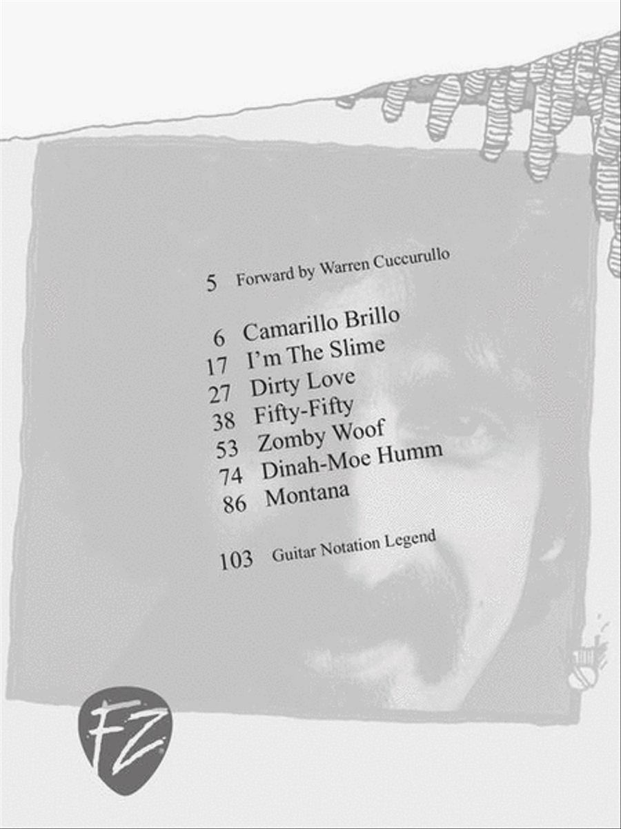 Frank Zappa – Over-Nite Sensation Electric Guitar scores gallery preview page 3