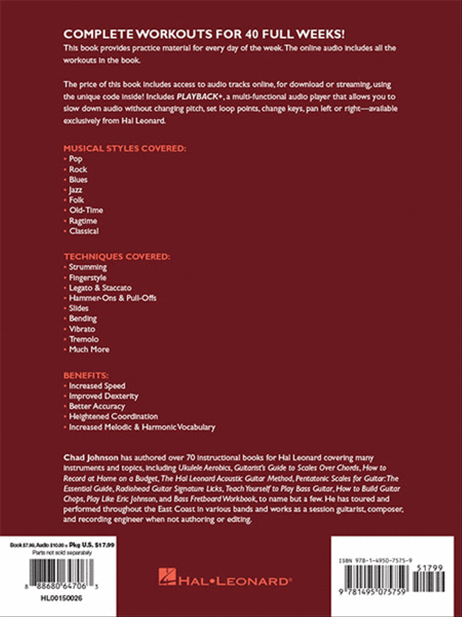 Baritone Ukulele Aerobics Guitar Tablature scores gallery preview page 6