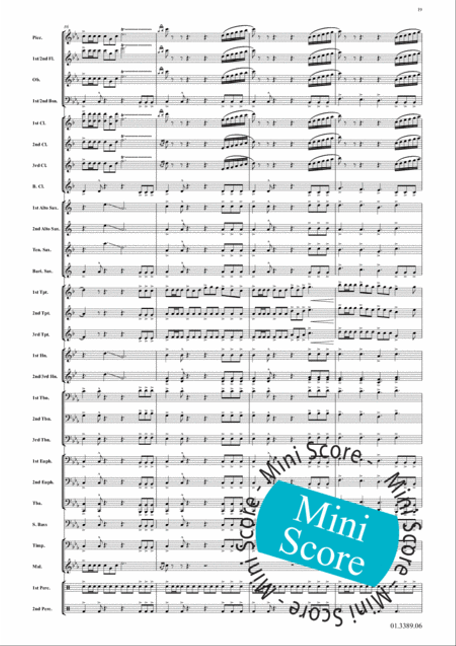 Moby Dick Concert Band scores gallery preview page 23