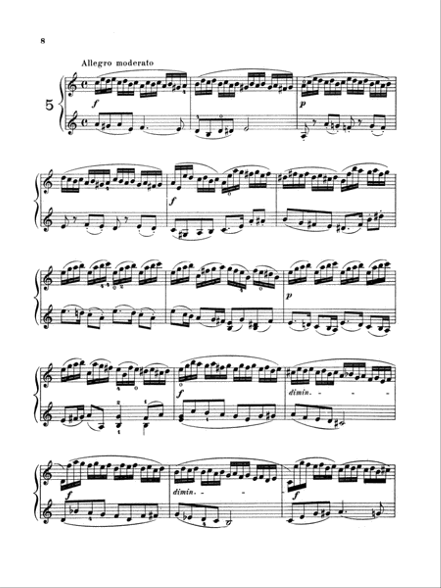 Dont: Thirty Progressive Exercises, Op. 38 Part scores gallery preview page 1