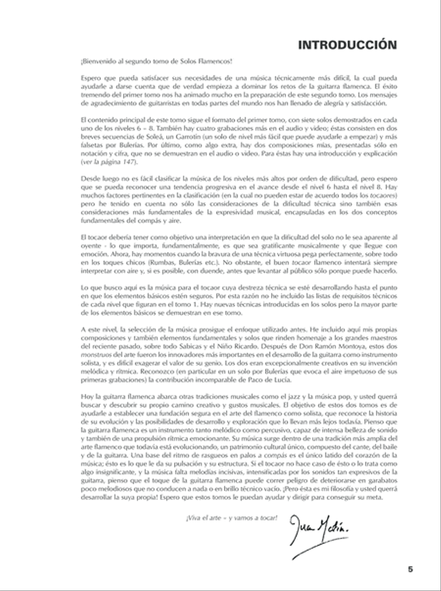 Play Solo Flamenco Guitar with Juan Martin Vol. 2 Flamenco Guitar scores gallery preview page 6
