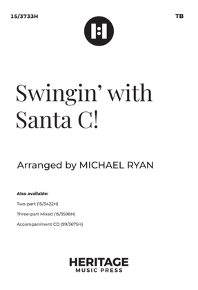 Book cover for Swingin' with Santa C!