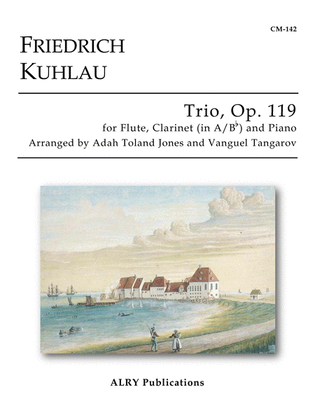 Book cover for Trio, Op. 119, for Flute, Clarinet (A/B-flat) and Piano