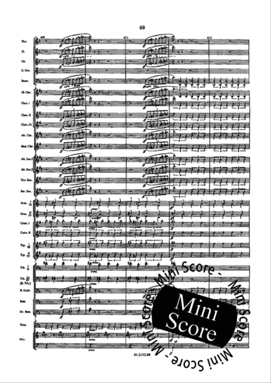 Le Roi D'Ys Concert Band scores gallery preview page 75