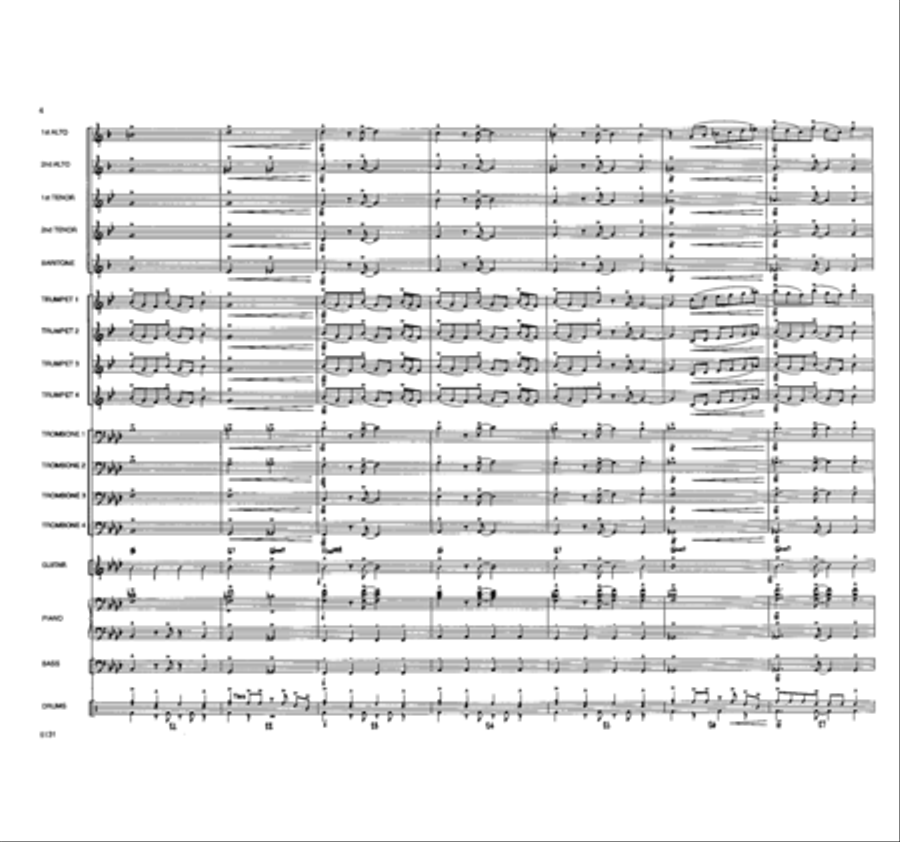 Vertigo Jazz Ensemble scores gallery preview page 5