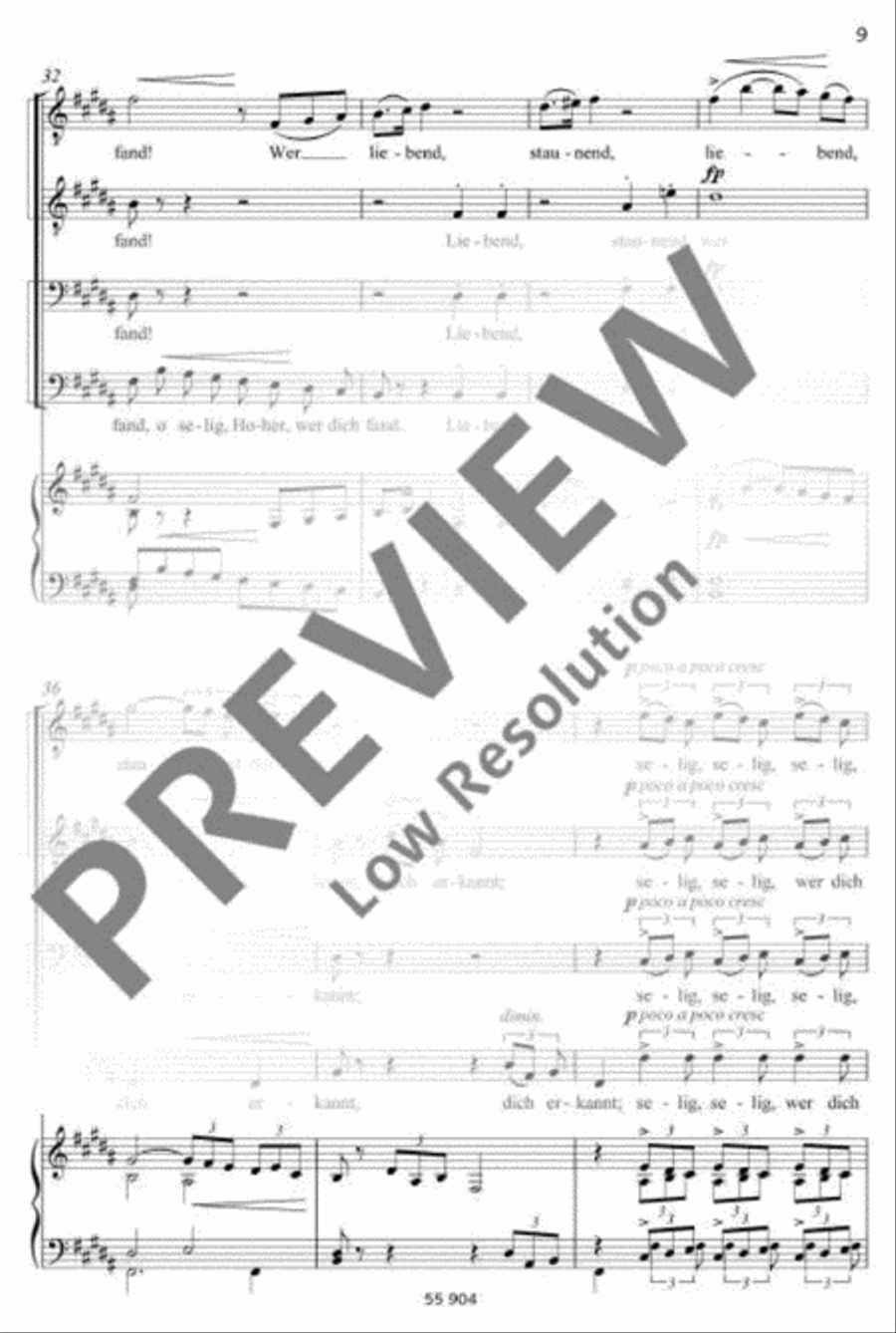 An Mozart TTBB scores gallery preview page 10