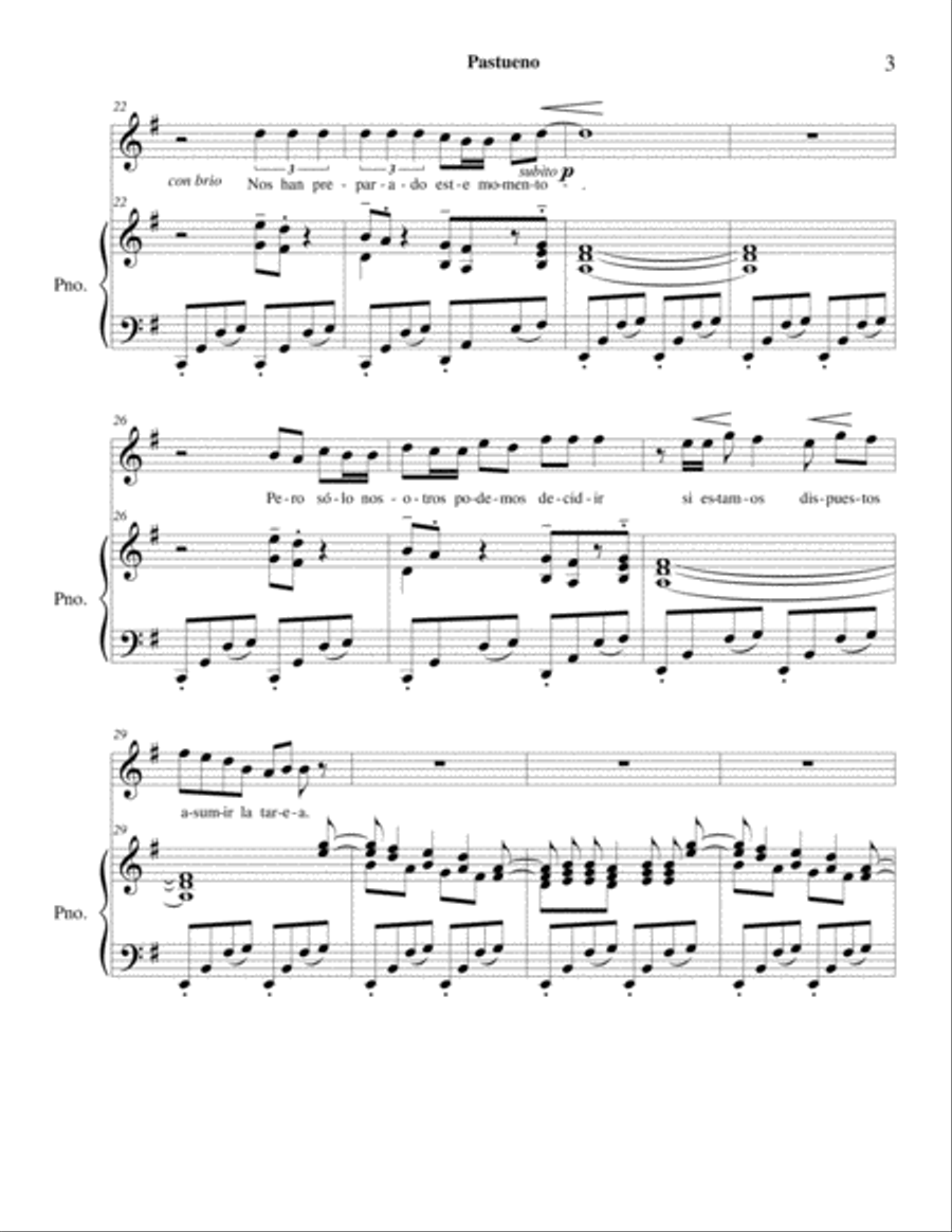 Pastueño Voice scores gallery preview page 3