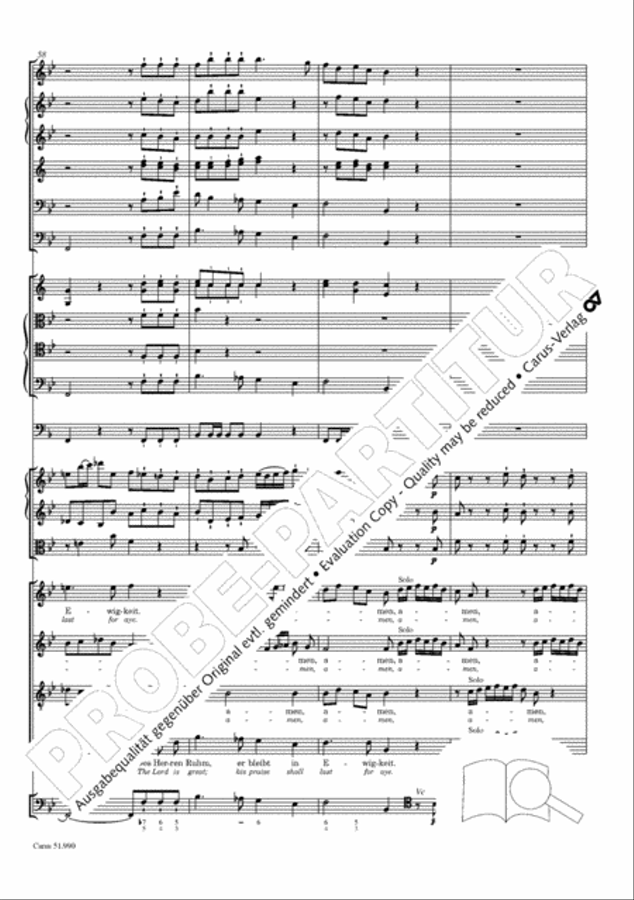 The Creation (Die Schopfung) 4-Part scores gallery preview page 337