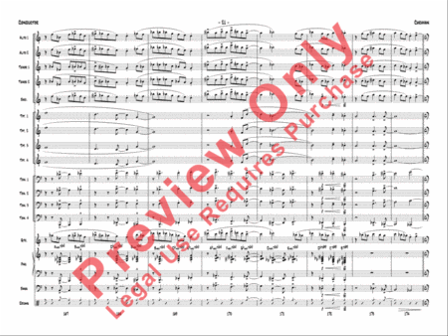 Caravan Caravan Jazz Ensemble scores gallery preview page 24