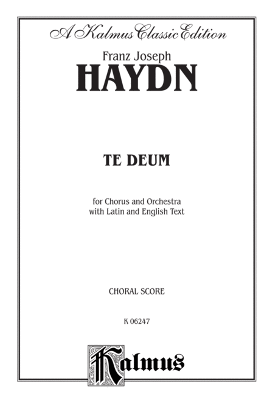 Te Deum Laudamus Te Deum Laudamus 4-Part scores gallery preview page 2