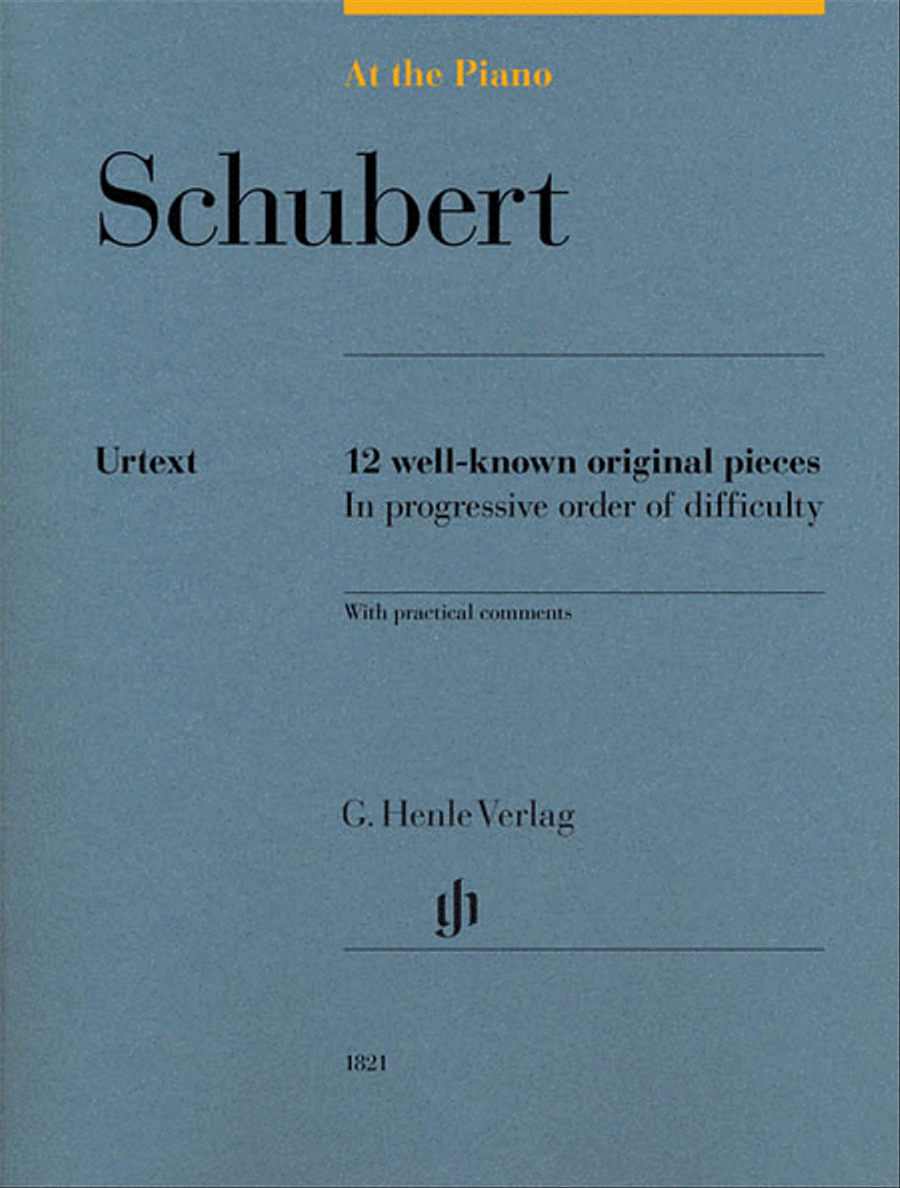 Book cover for Schubert: At the Piano