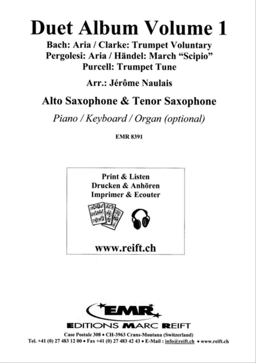 Duet Album Volume 1 Woodwind Ensemble scores gallery preview page 2