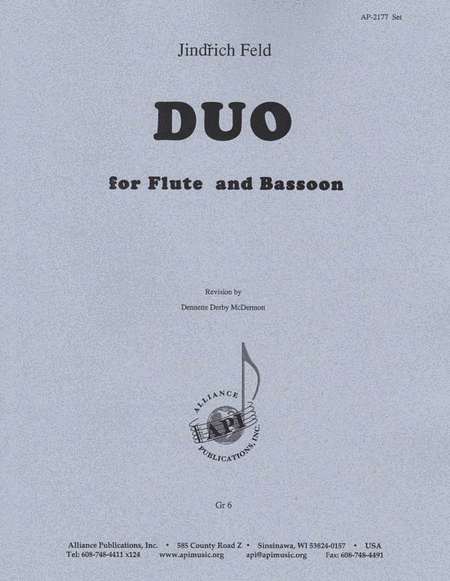 Duo For Flute & Bassoon