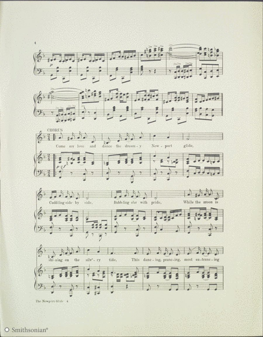 The Newport Glide Piano, Vocal scores gallery preview page 4