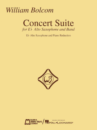 Book cover for William Bolcom - Concert Suite