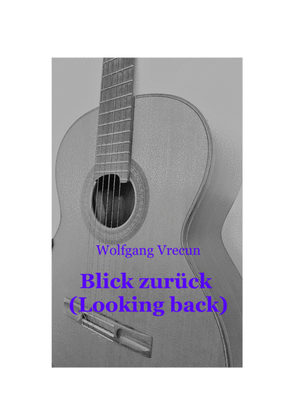 Book cover for Looking back-Blick zurück
