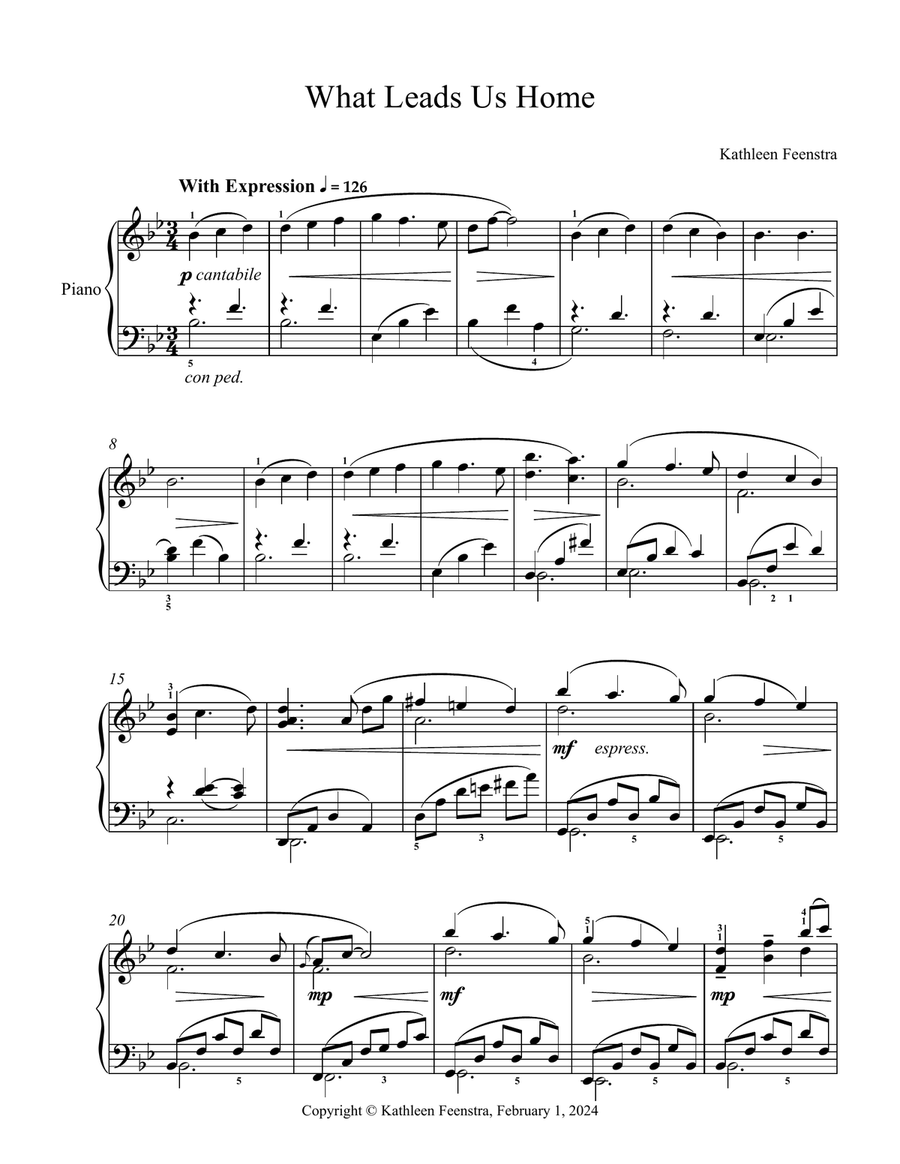 What Leads Us Home Piano Method scores gallery preview page 2