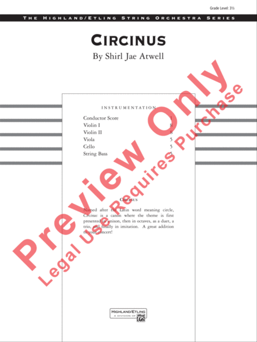 Circinus Circinus String Orchestra scores gallery preview page 2