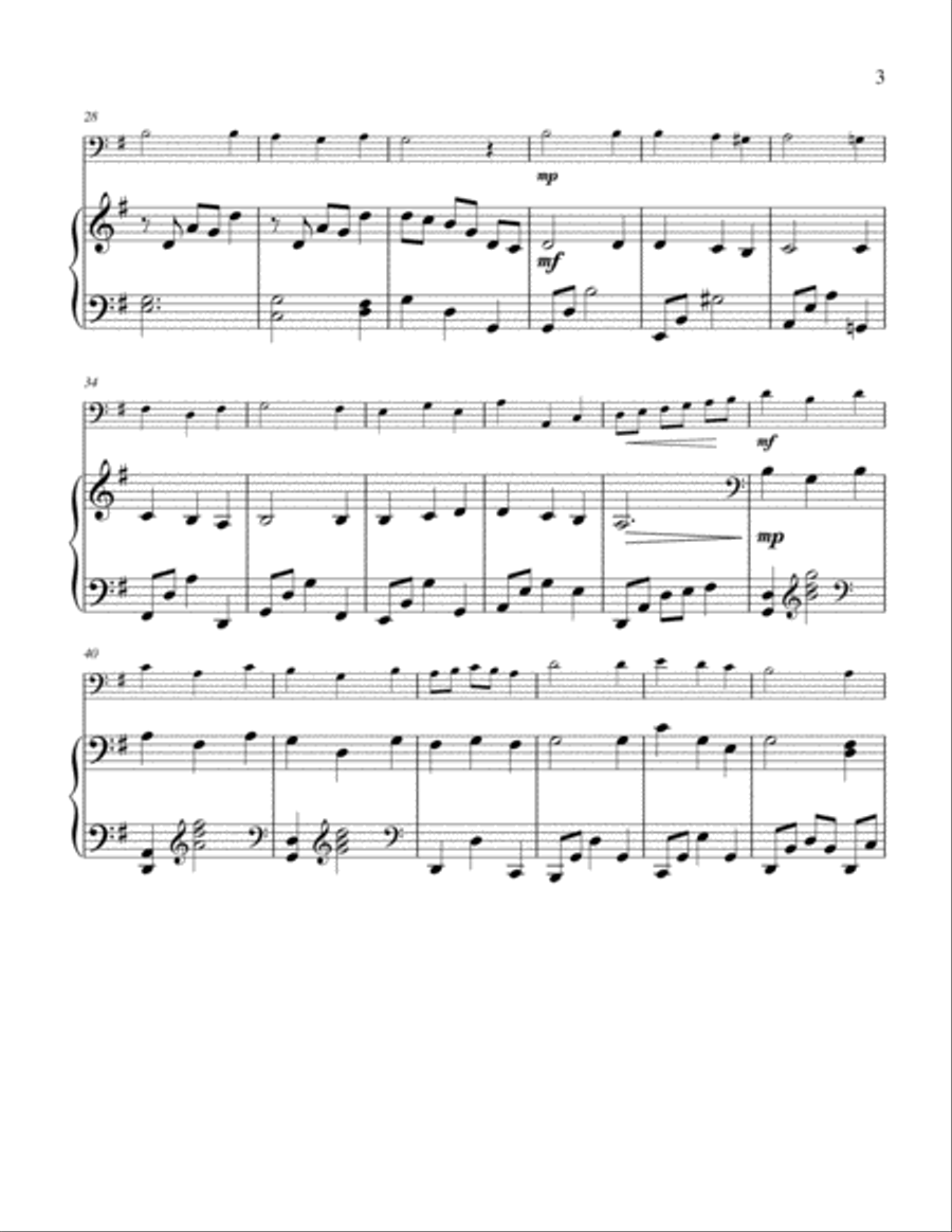 Devotion (Love Divine, All Loves Excelling) Piano scores gallery preview page 3