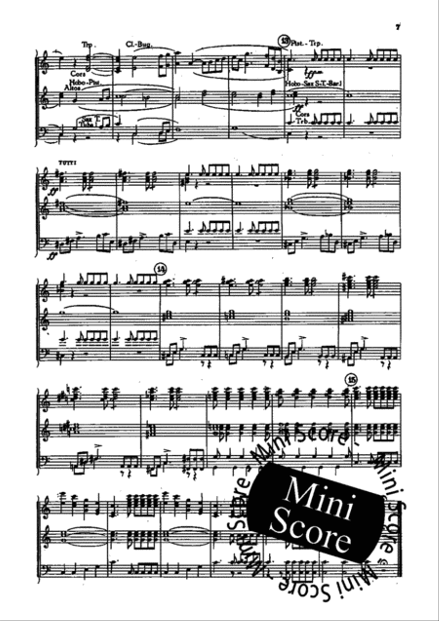 Joseph in Egypte Concert Band scores gallery preview page 10