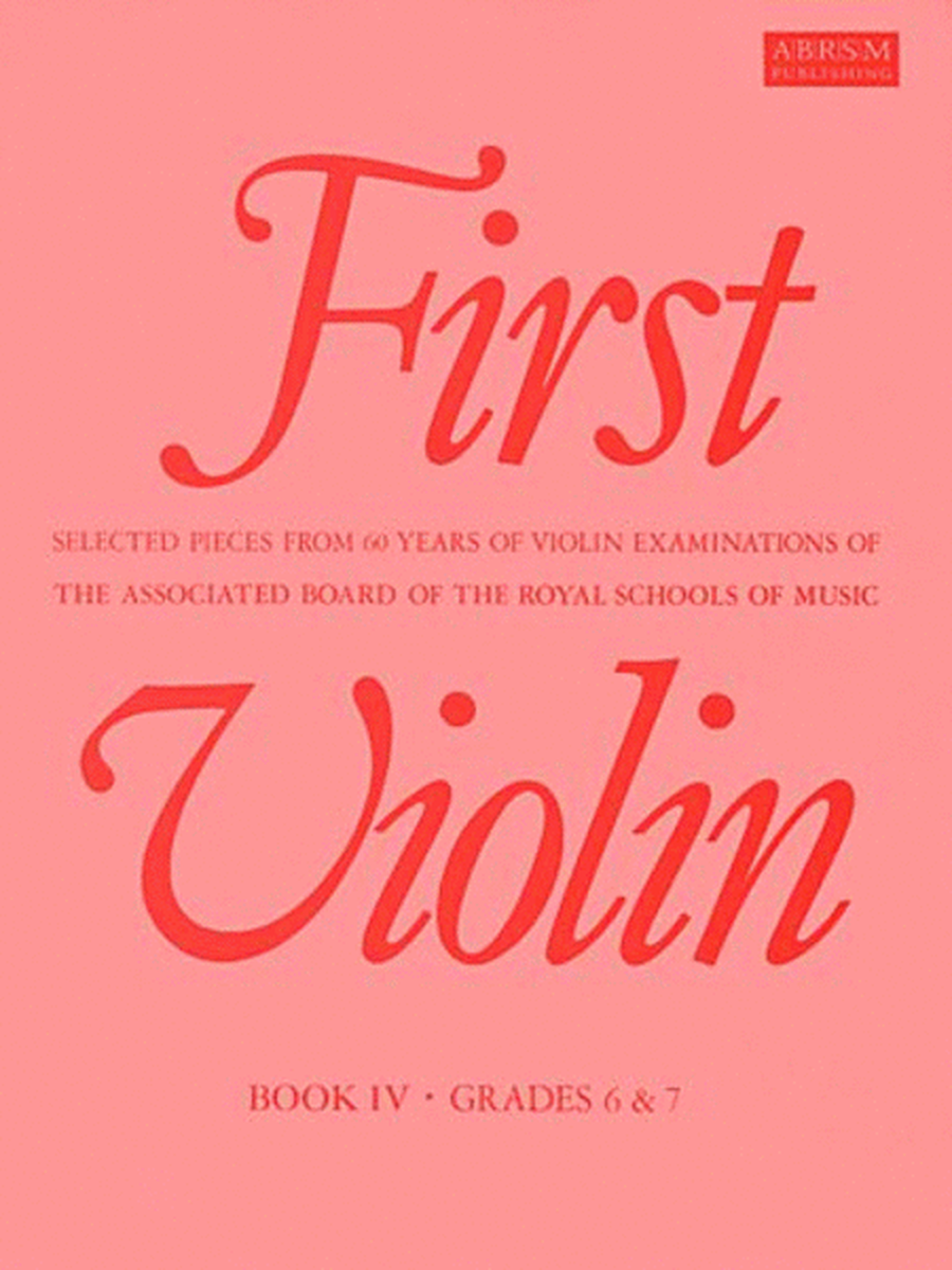 First Violin Book 4