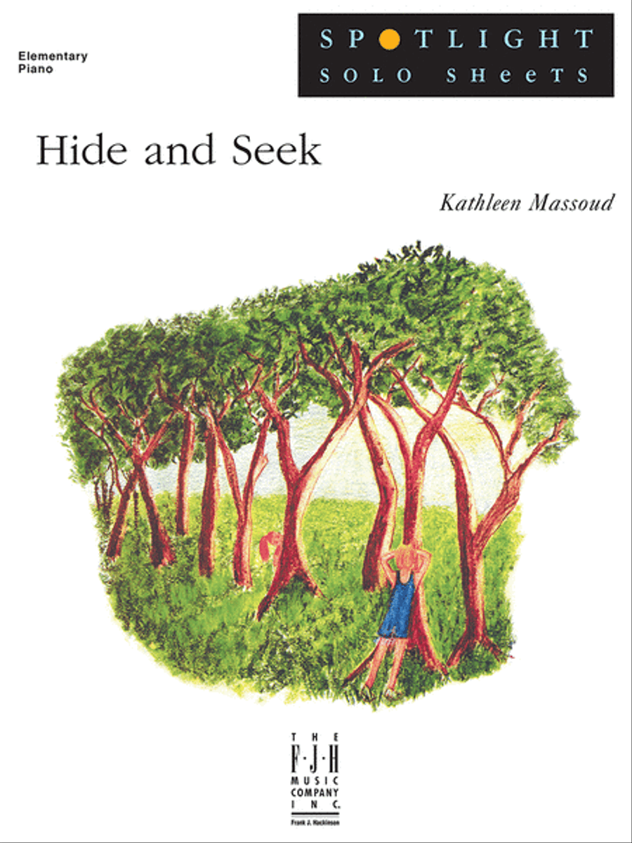 Hide and Seek Easy Piano scores gallery preview page 1