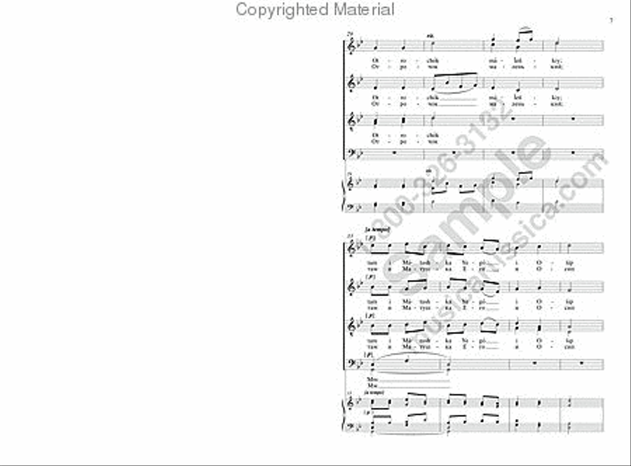 Shepherds of Bethlehem 4-Part scores gallery preview page 6