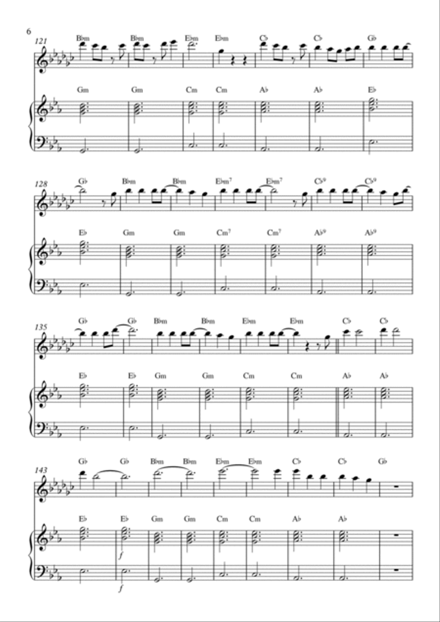 Traitor A Clarinet scores gallery preview page 6