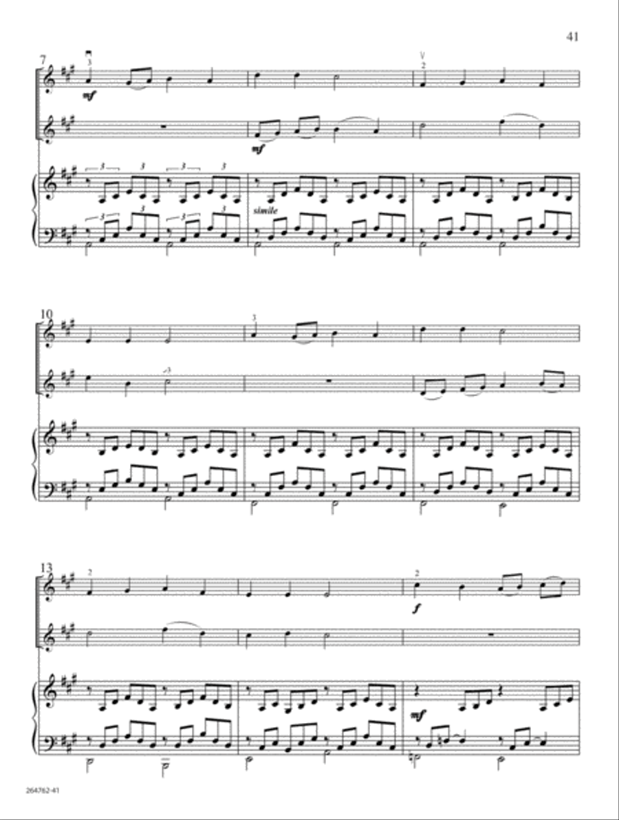 More Love to Thee Violin Solo scores gallery preview page 23