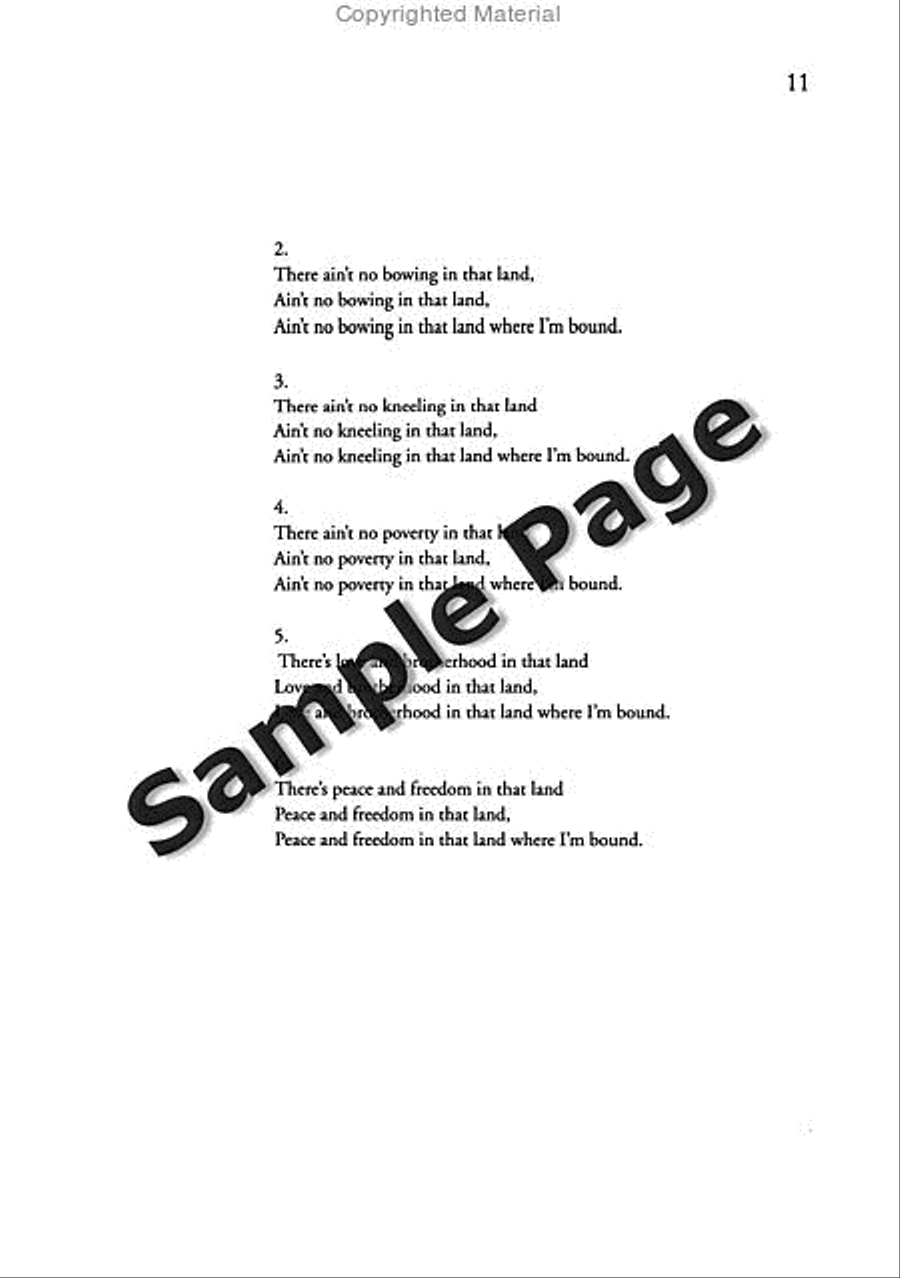 Best of Spirituals & Gospels Acoustic Guitar scores gallery preview page 12