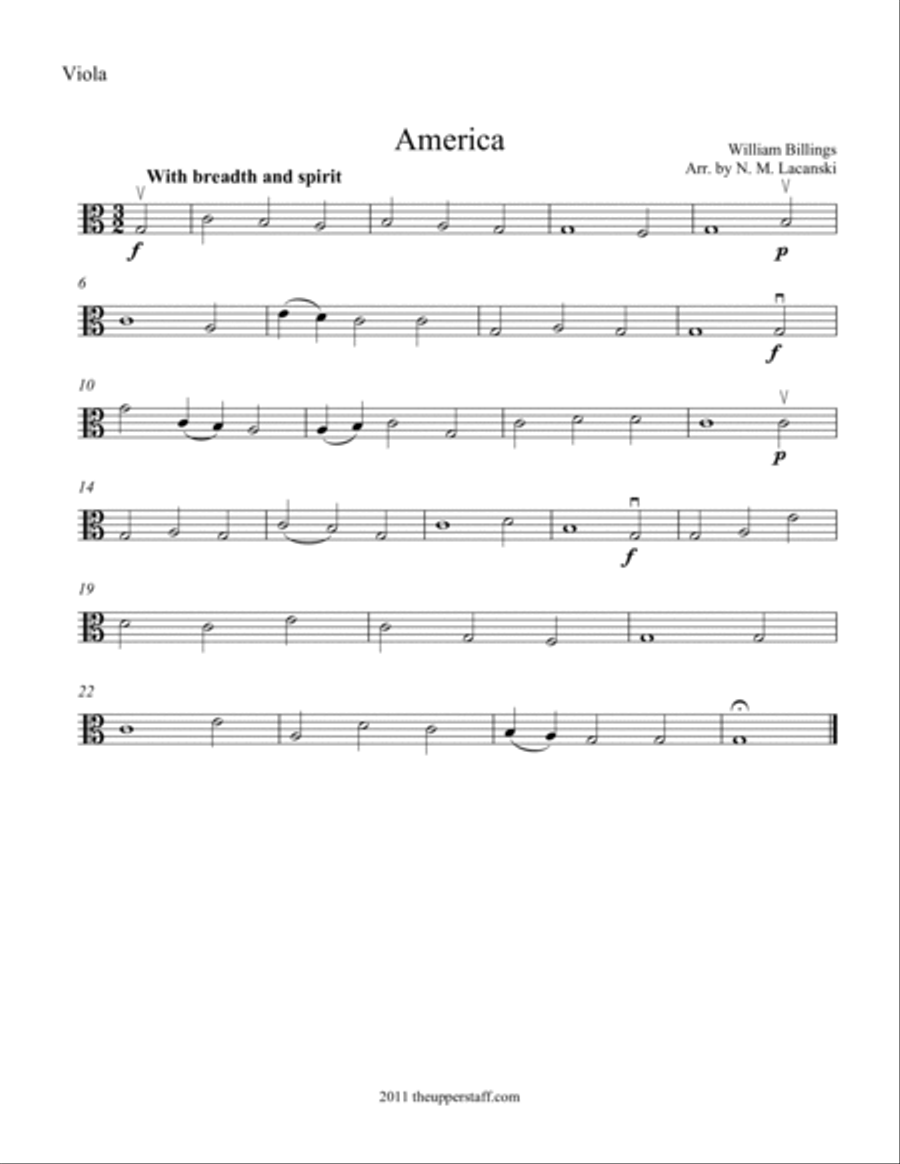 America America String Orchestra scores gallery preview page 3