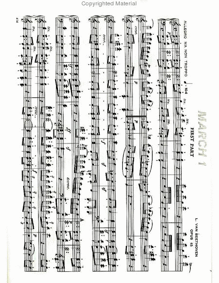 Beethoven - 3 Marches, Opus 45 image number null