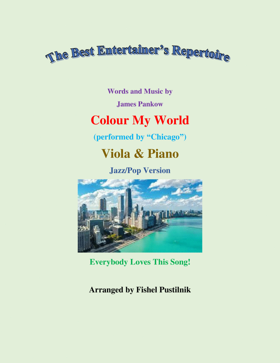 Colour My World Viola scores gallery preview page 1