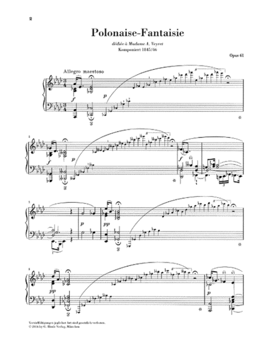 Polonaise-Fantaisie A-flat Major Op. 61