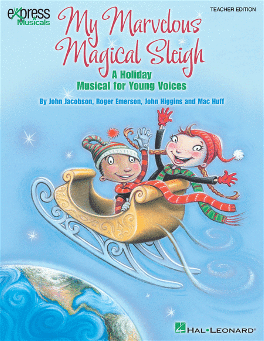 My Marvelous Magical Sleigh Choir scores gallery preview page 1