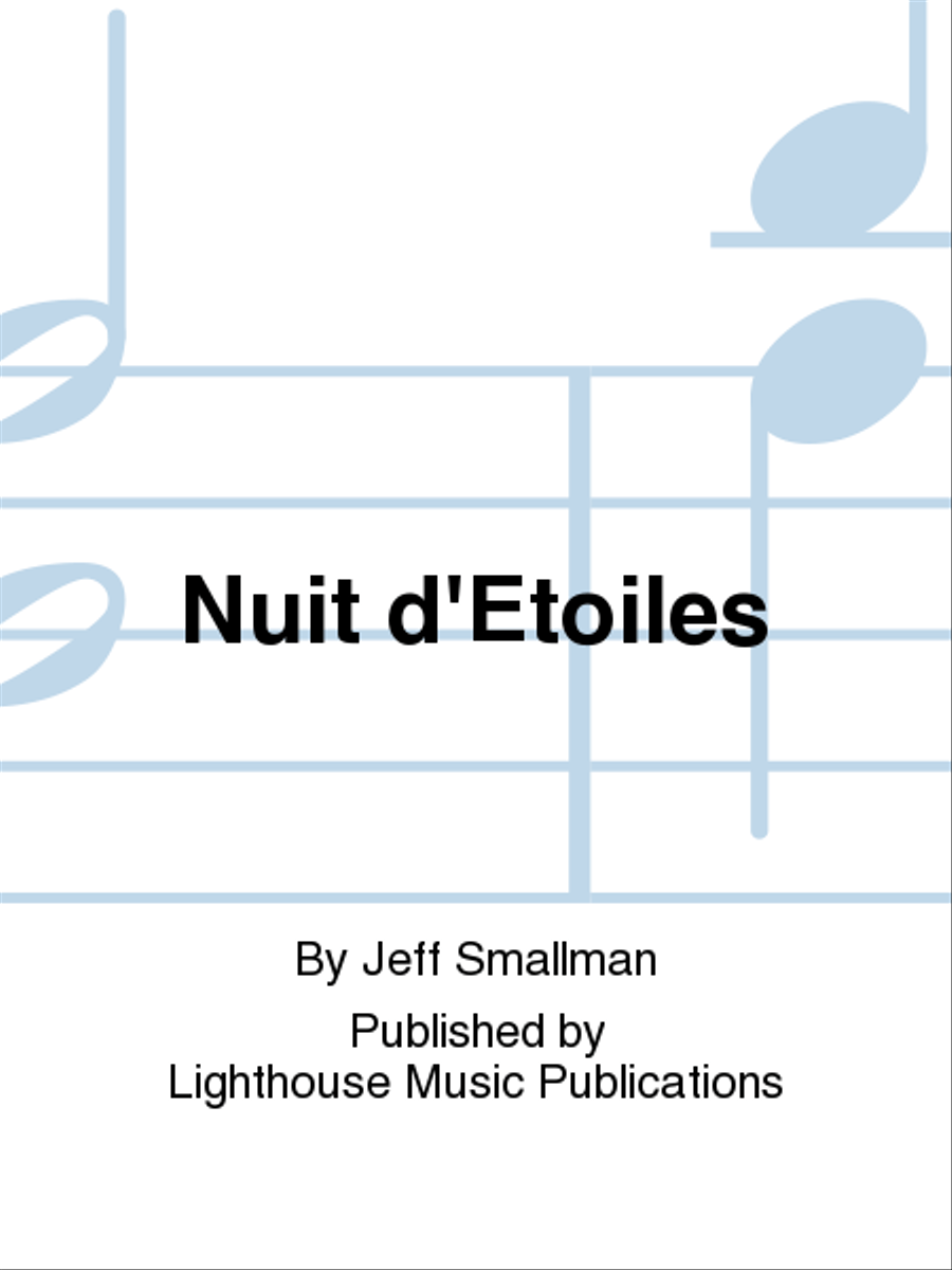 Nuit d'Etoiles Piano, Vocal scores gallery preview page 1