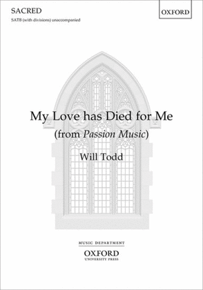 Book cover for My Love has Died for Me