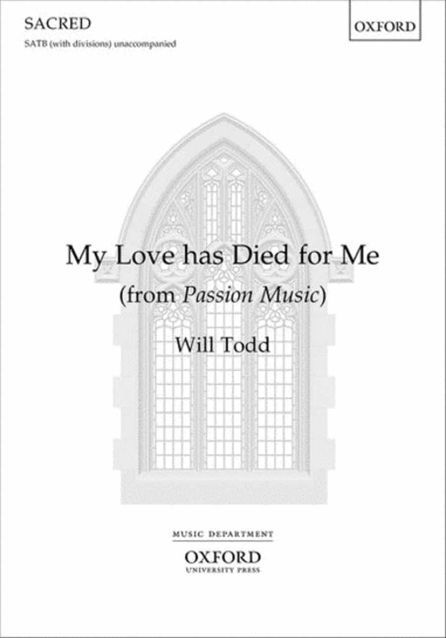 My Love has Died for Me