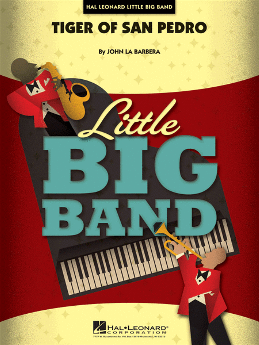 Tiger of San Pedro Tiger of San Pedro Big Band scores gallery preview page 1