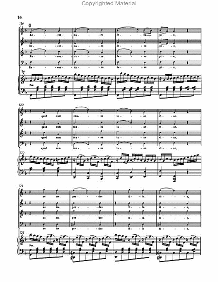 Requiem in D minor, WAB 39 Choir scores gallery preview page 14