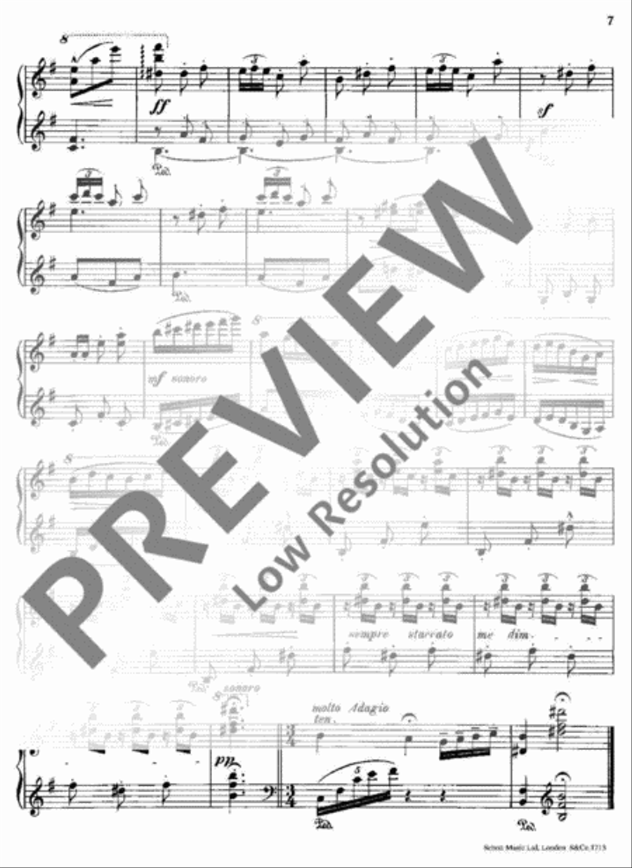 Malagueña Malagueña Piano Solo scores gallery preview page 8