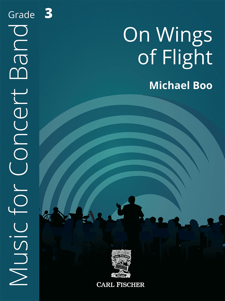 On Wings of Flight Concert Band scores gallery preview page 1