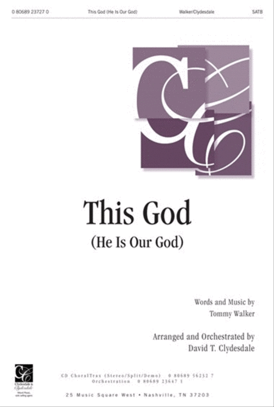 This God (He Is Our God) - Cd Choral Trax
