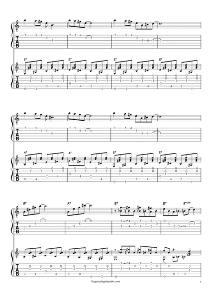 Fingerstyle Blues Duo inspired by GuitarNick | Guitar Tab
