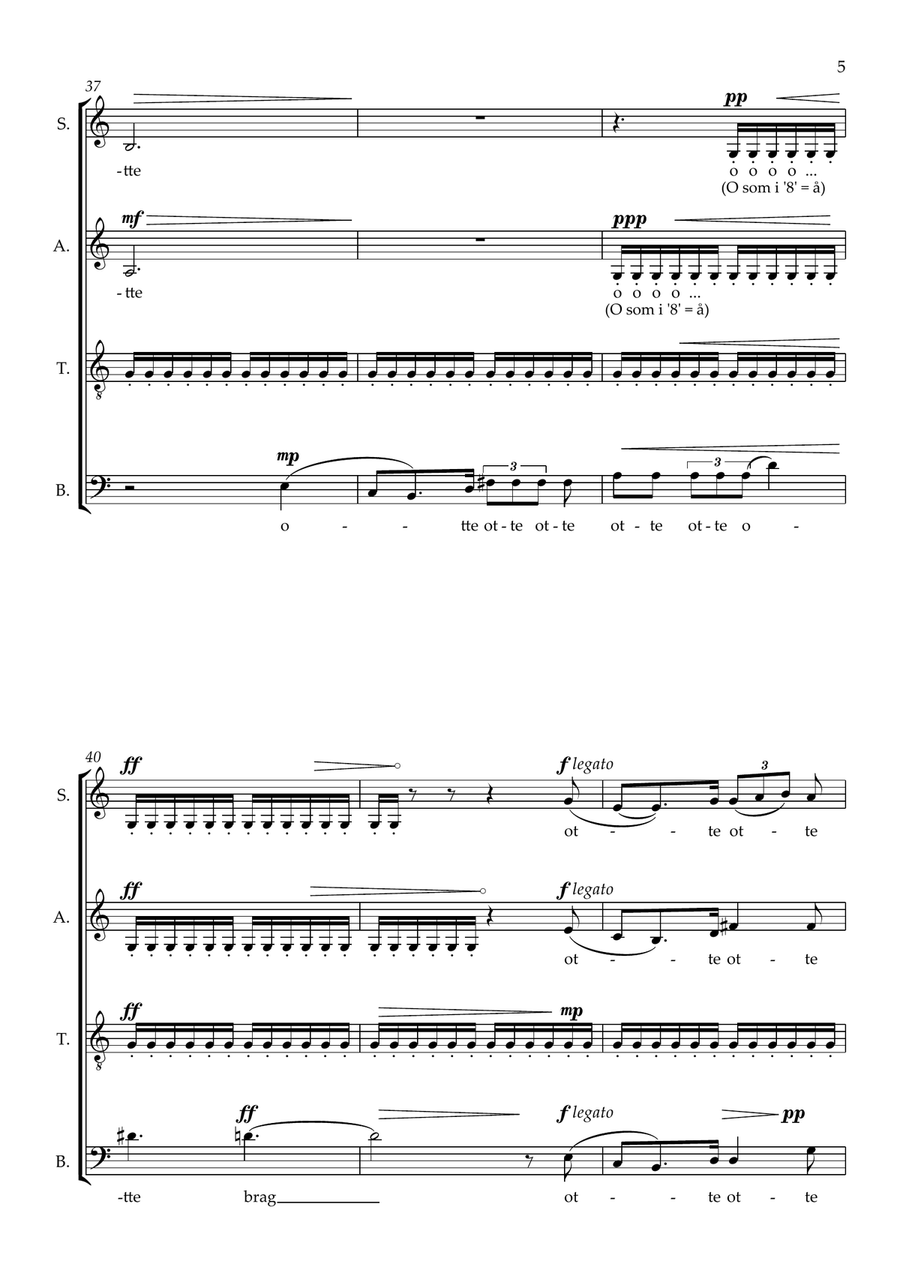 Amen 4-Part scores gallery preview page 5