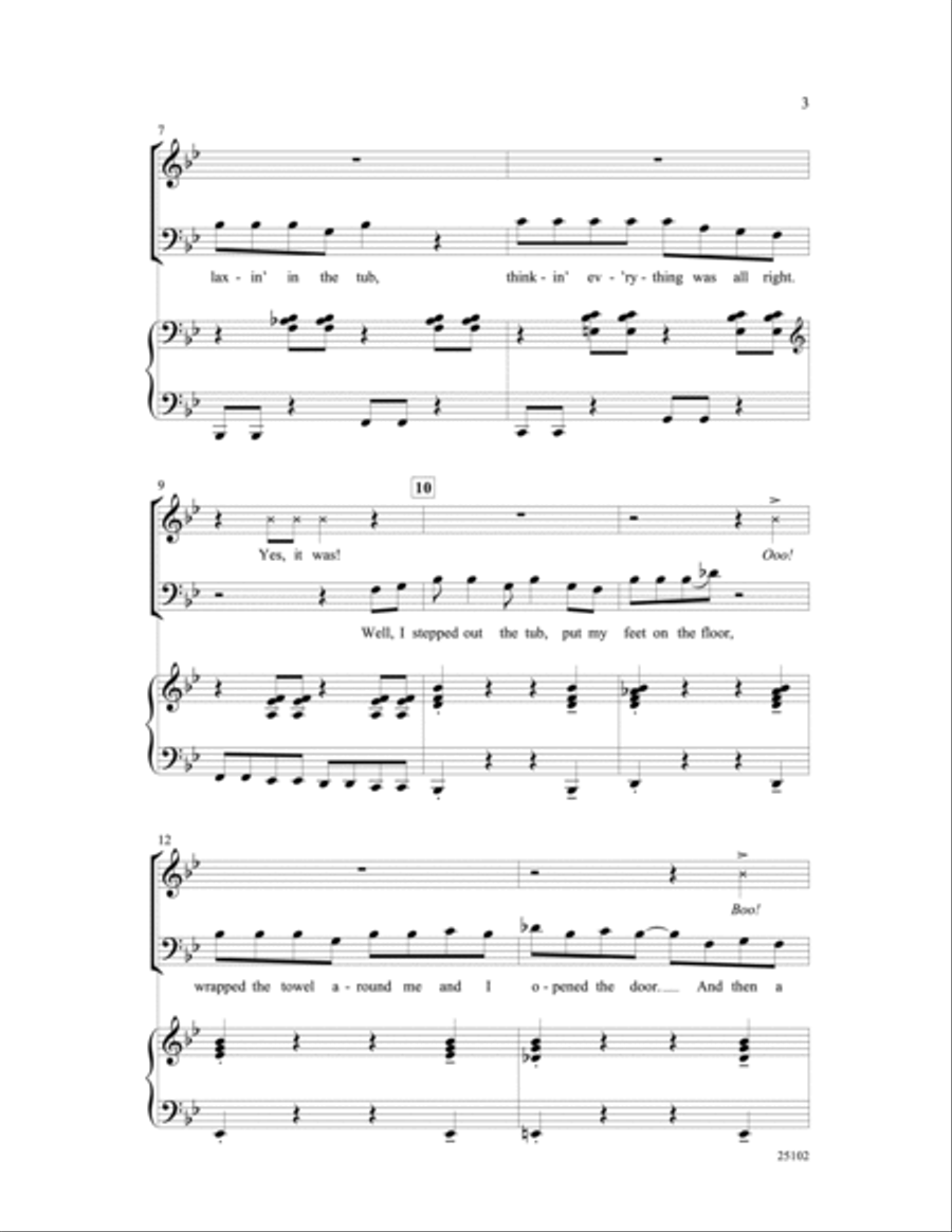 Two Too Wet! (Splish Splash / Sea Cruise) 4-Part scores gallery preview page 3