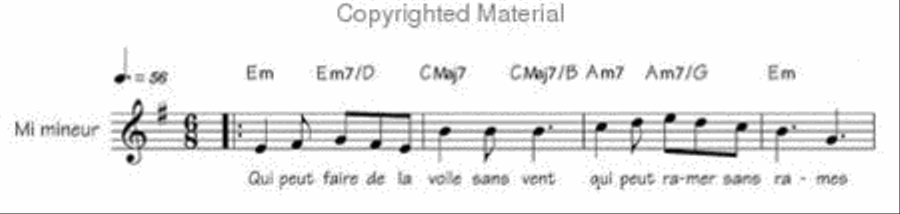 Recueil Comptines de la mer Guitar Tablature scores gallery preview page 6