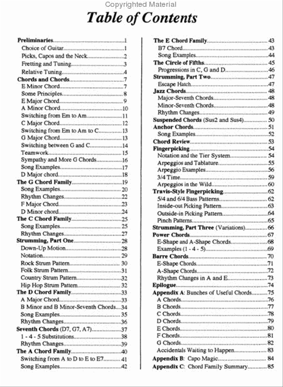 Guitar From Scratch Guitar scores gallery preview page 2