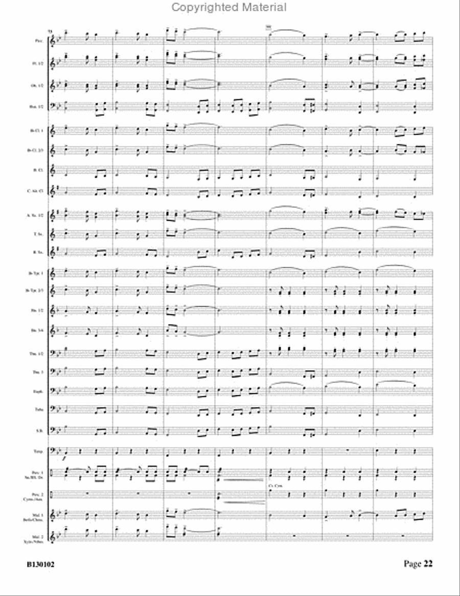 Gazebo Portraits Concert Band scores gallery preview page 25
