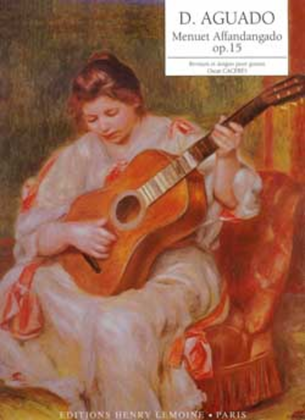 Book cover for Menuet Affandangado Op. 15